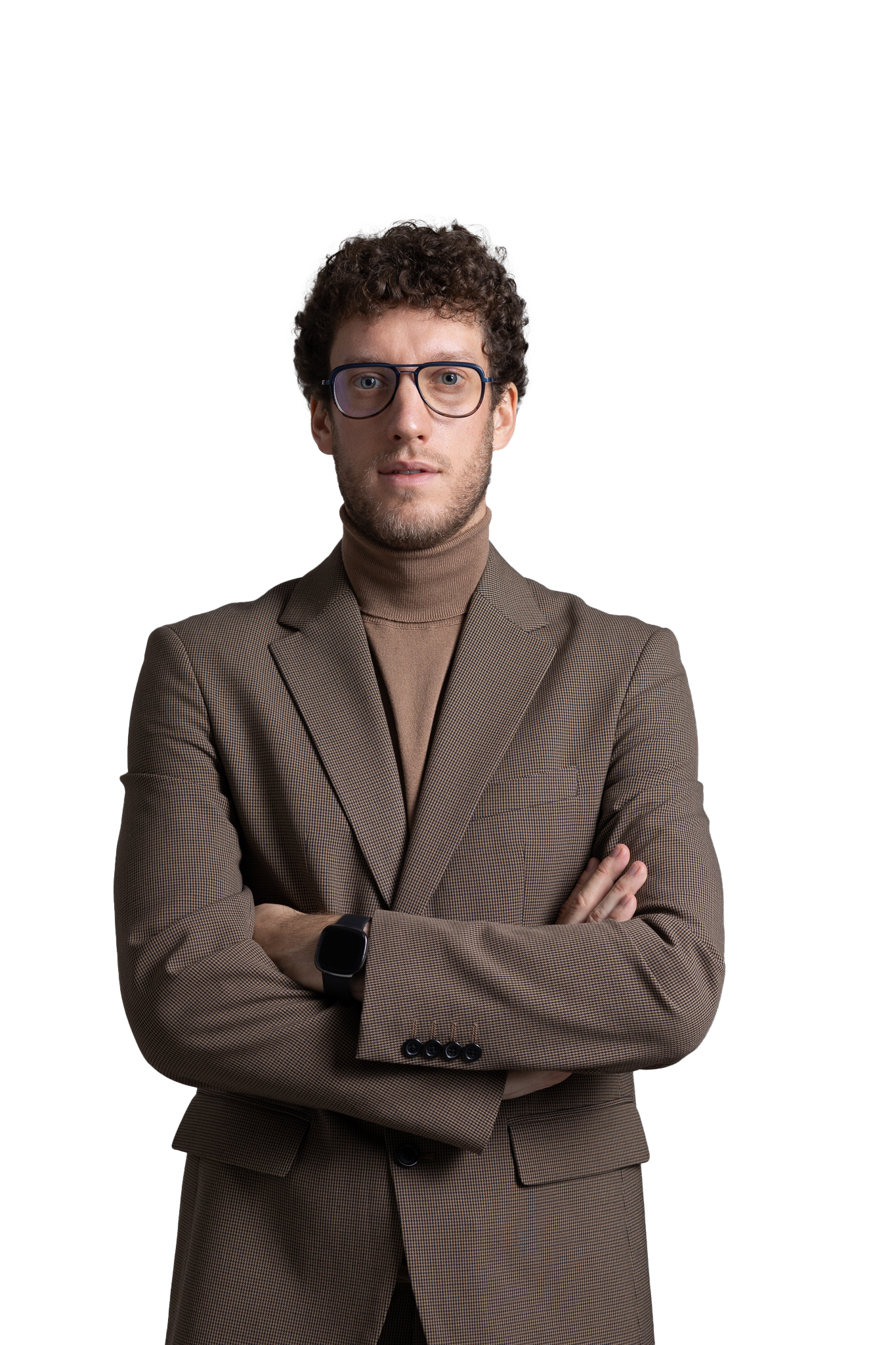 Mecenas Adam Nakielny w biurze